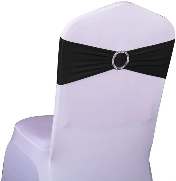 Bandeau de chaise Noeud de chaise Noir location grenoble