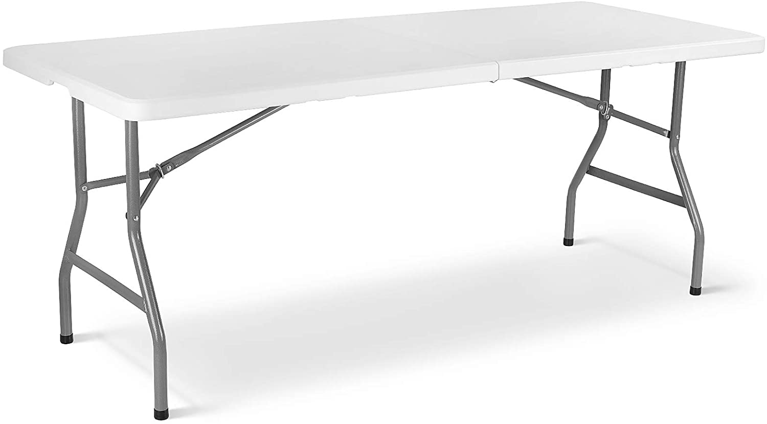 Table pliante rectangulaire 183cm (beige) / 6-8 personnes - Location tables  - SLF